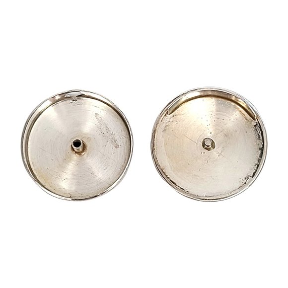 Black Starr Gorham Sterling Silver Tape Measure Holder with Monogram #11486 - Picture 6 of 9